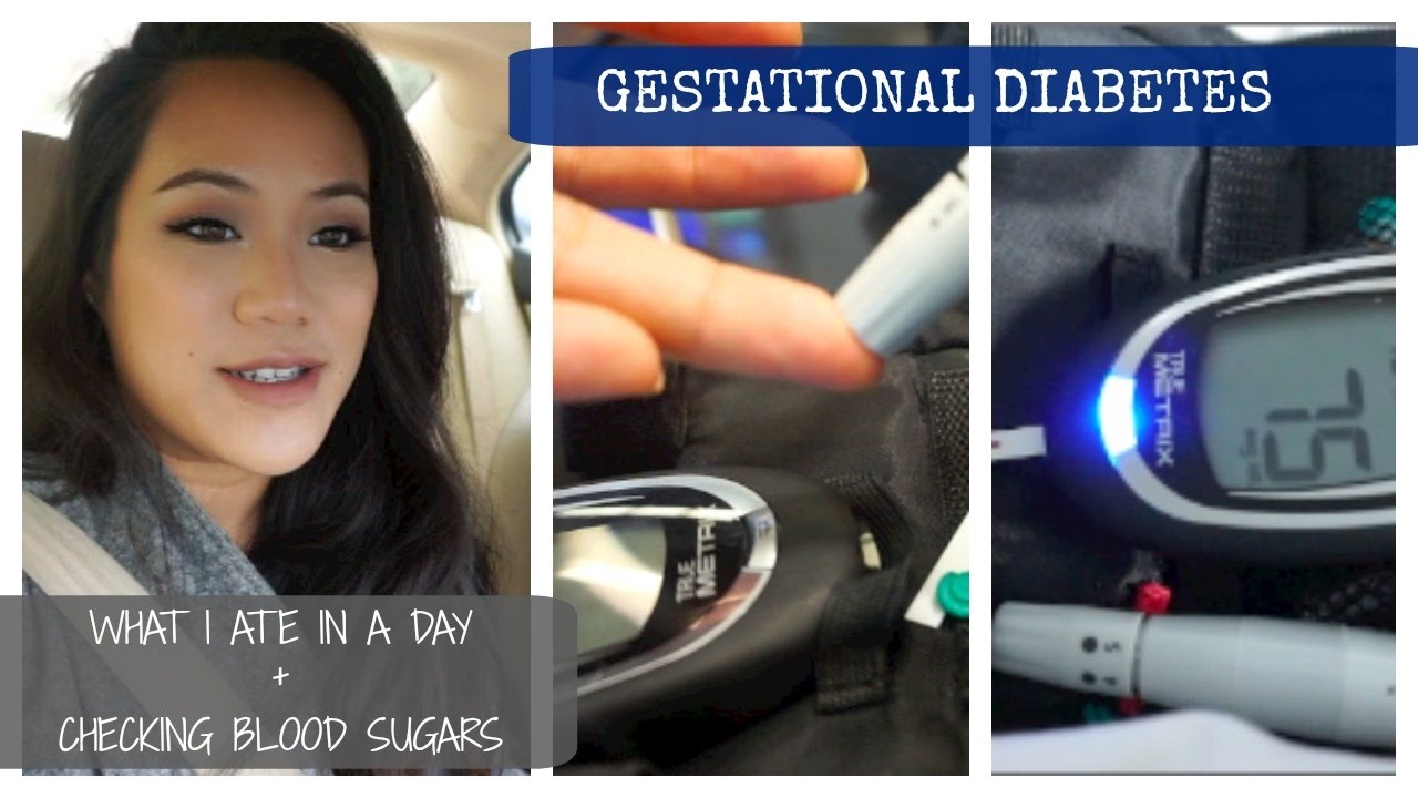 GESTATIONAL DIABETES | What I Ate in a Day + Glucose Checks