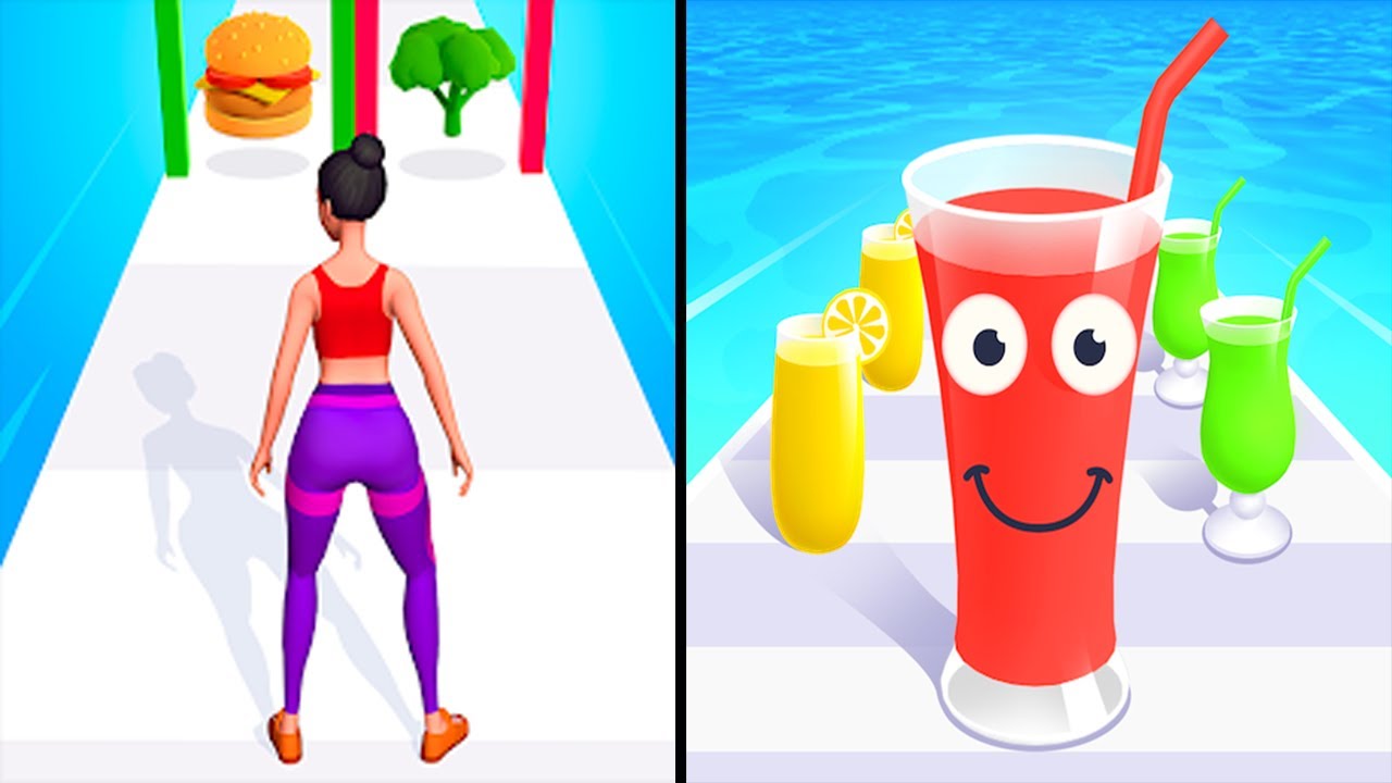 Juice Run vs Twerk Race 3d Max Levels 💥 Unlocked SpeedRun Gameplay
