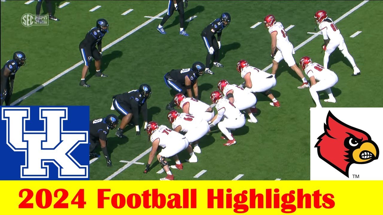 Louisville vs Kentucky Football Game Highlights 11 30 2024