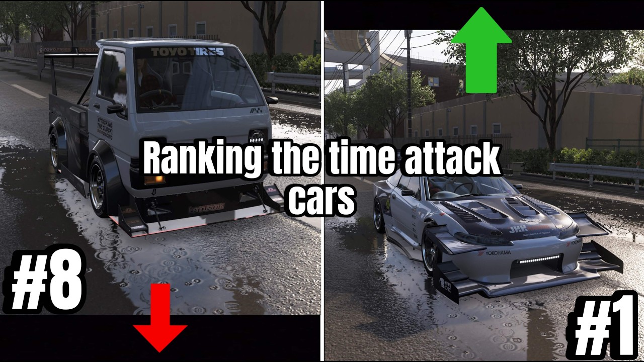 Ranking all Time Attack Cars on Forza Horizon 6