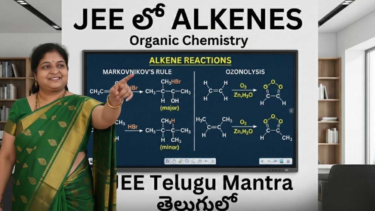 ALKENES Simplified 😍 | JEE & NEET Organic Chemistry 