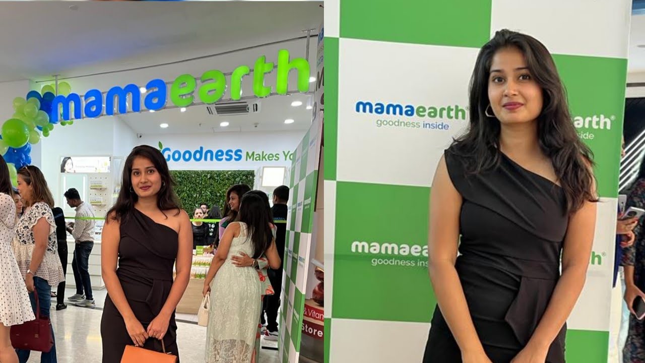 I was invited to The Mamaearth store launch at Mantri mall, Bangalore😍❤️