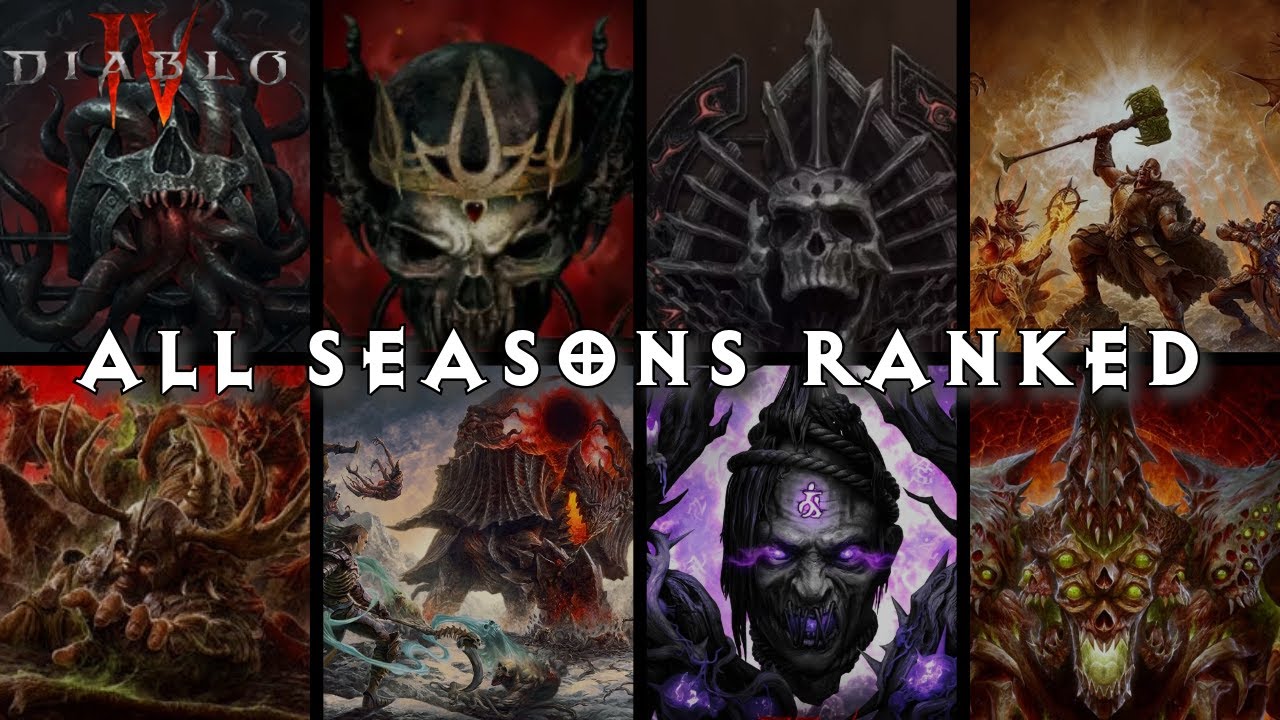 Diablo 4 - All 8 Seasons Ranked WORST to BEST