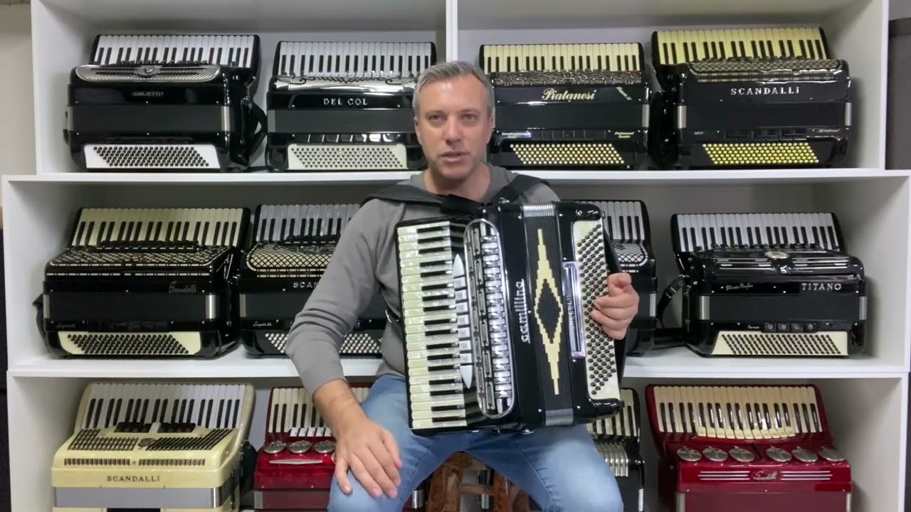 Acordeon Camillino - Terça Violin - 41,3 cm - Jeferson Oliveira