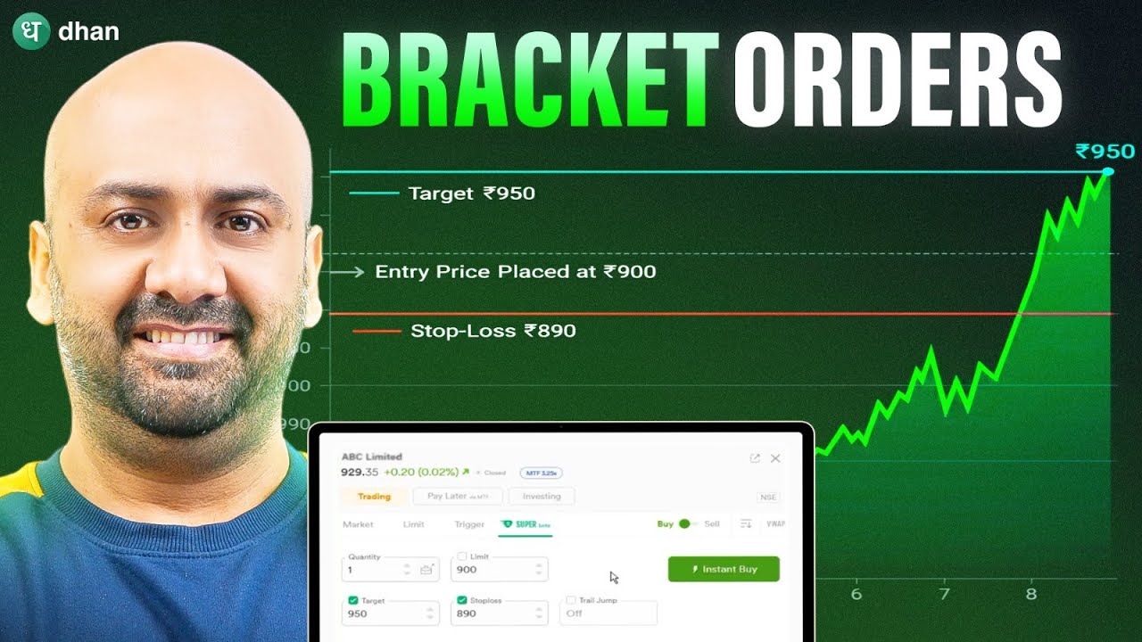 What is Bracket Orders? | How to Place a Bracket Order | Dhan