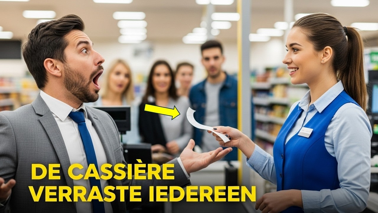 Arrogante klant kleineert kassière… maar wordt op zijn plaats gezet!