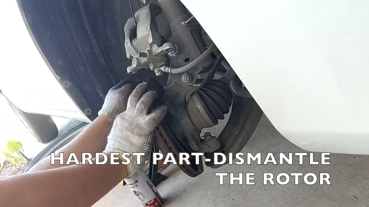 TUKAR ROTOR AXIA (CHANGE AXIA ROTOR)