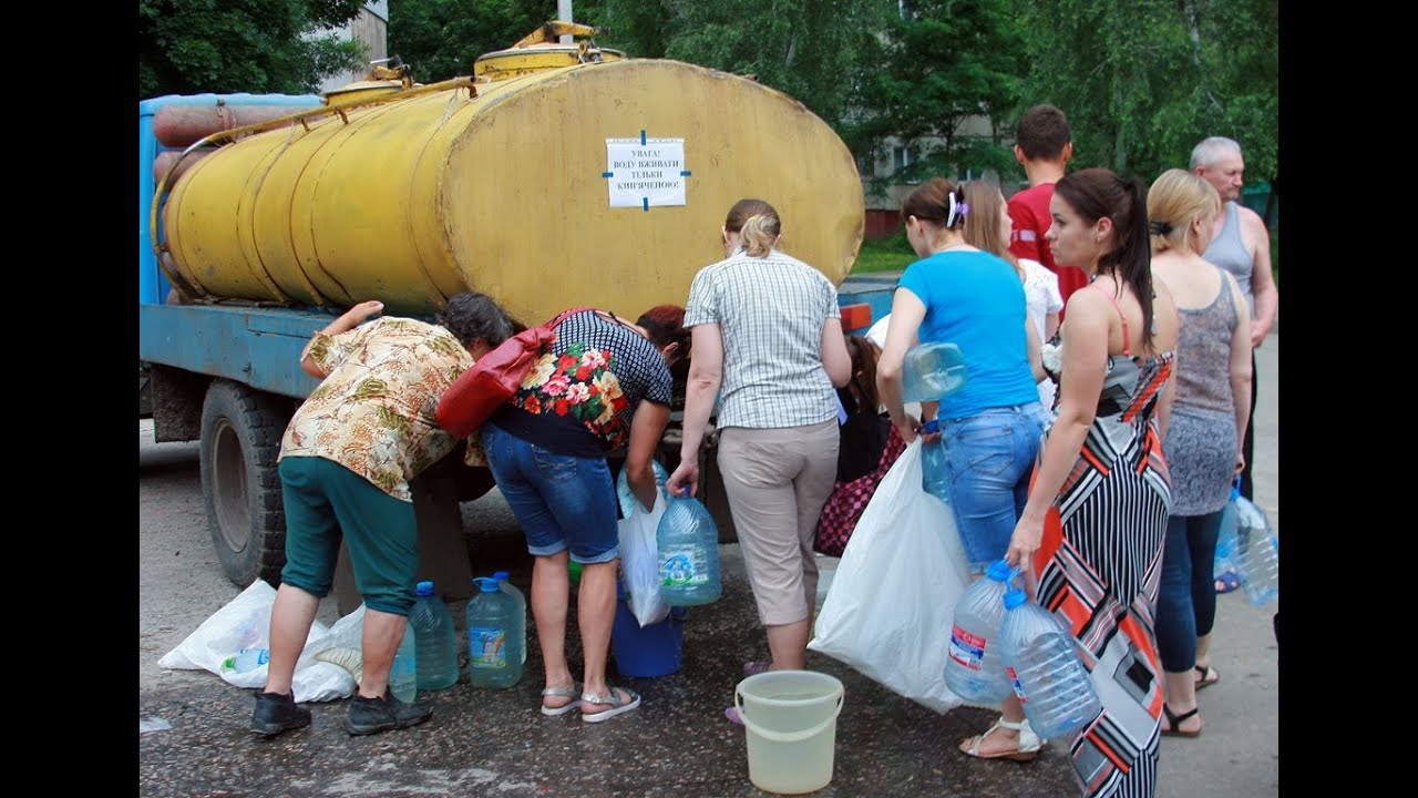 Mass Water Shortages and Poisonings in Ukraine: Sewage systems completely worn out