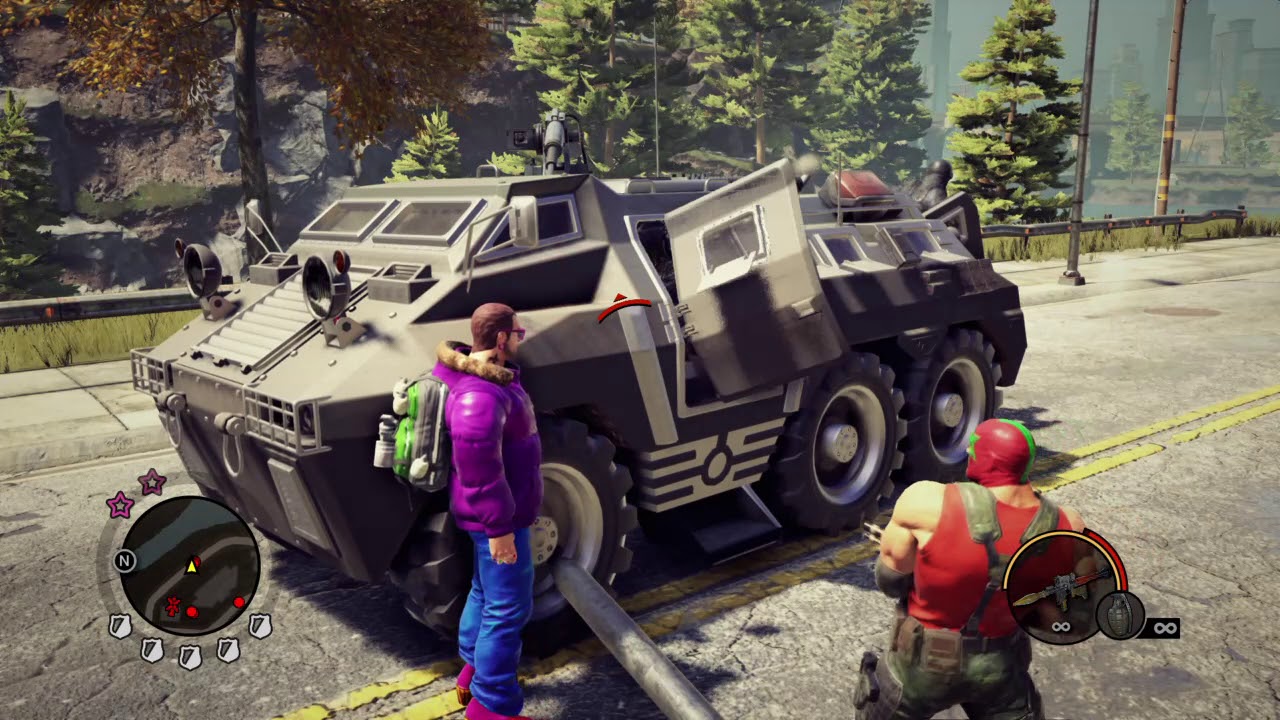 Saints Row®: The Third™ Remastered free roam causing so much chaos