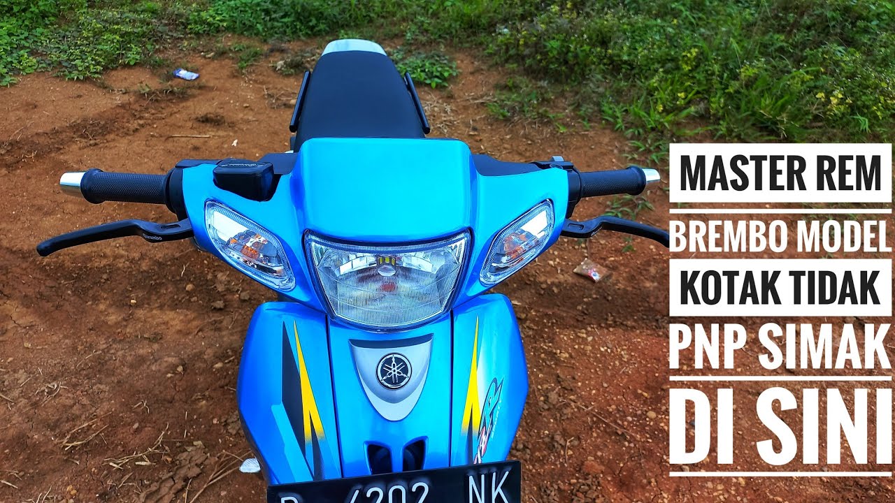PASANG MASTER REM BREMBO KOTAK DI FIZR