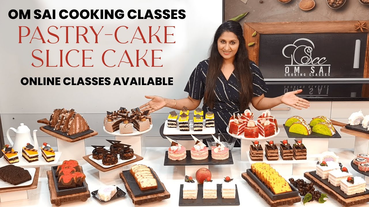 Cake Pastry & Slice Cake Class to join call☎️☎️8551 8551 03, 788 786 6677 by Om Sai cooking Classes