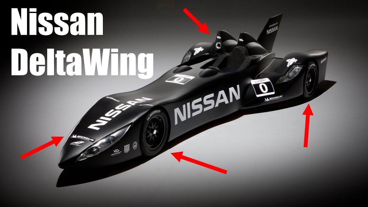 Nissan DeltaWing — необычный дизайн ОБЪЯСНЕН (Ле-Ман 2012)
