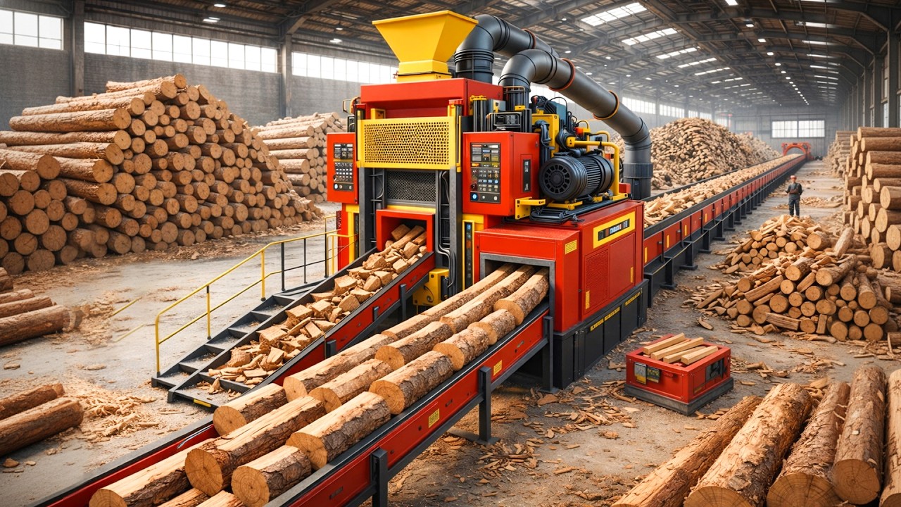 Inside the Wood Factory – How Raw Wood Becomes Beautiful Works of Art (Full Process)
