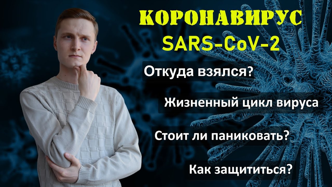 Строение и происхождение КОРОНАВИРУСА SARS-CoV-2. Как защититься от коронавирусной инфекции COVID-19