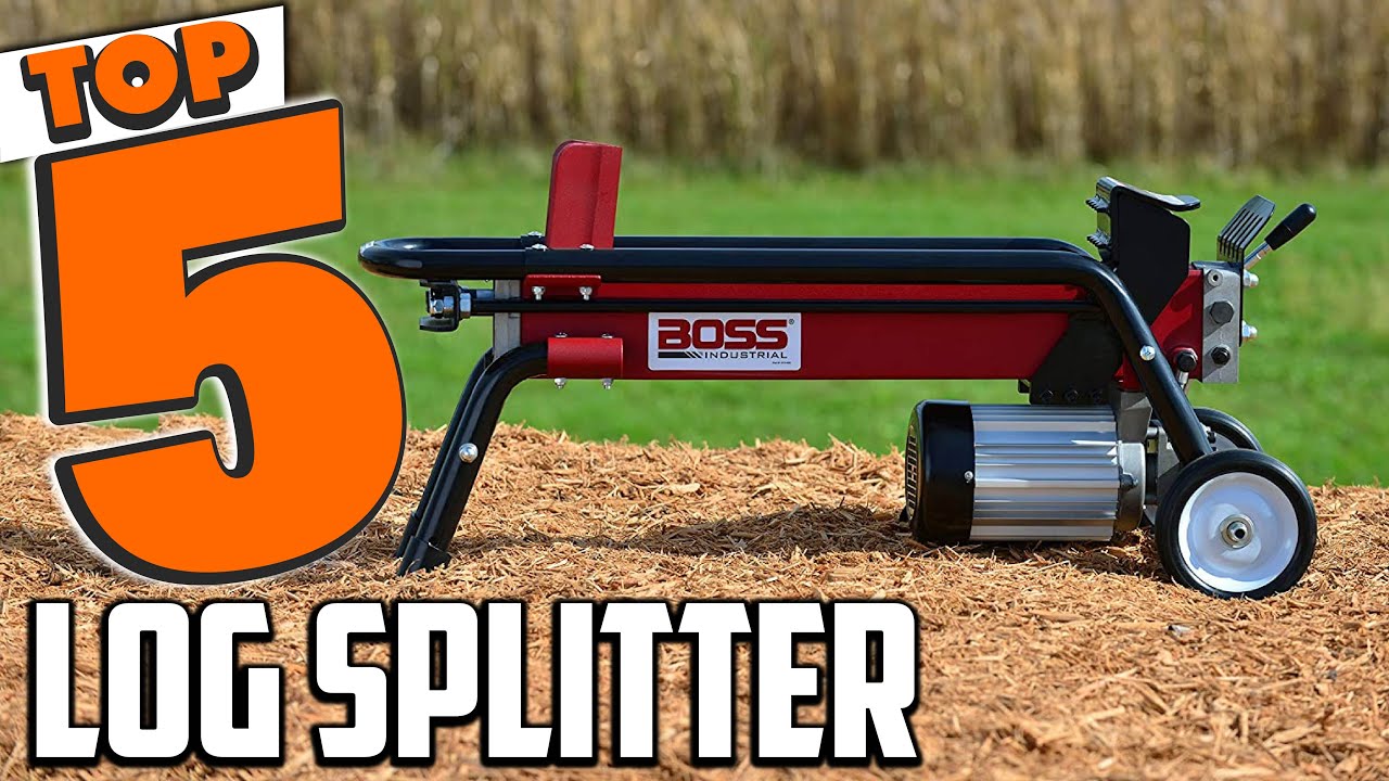 Best Log Splitter In 2025- Top 5 Log Splitters Review