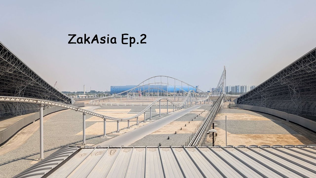 I WENT ON THE WORLD'S FASTEST ROLLERCOASTER (ZakAsia Ep. 2)