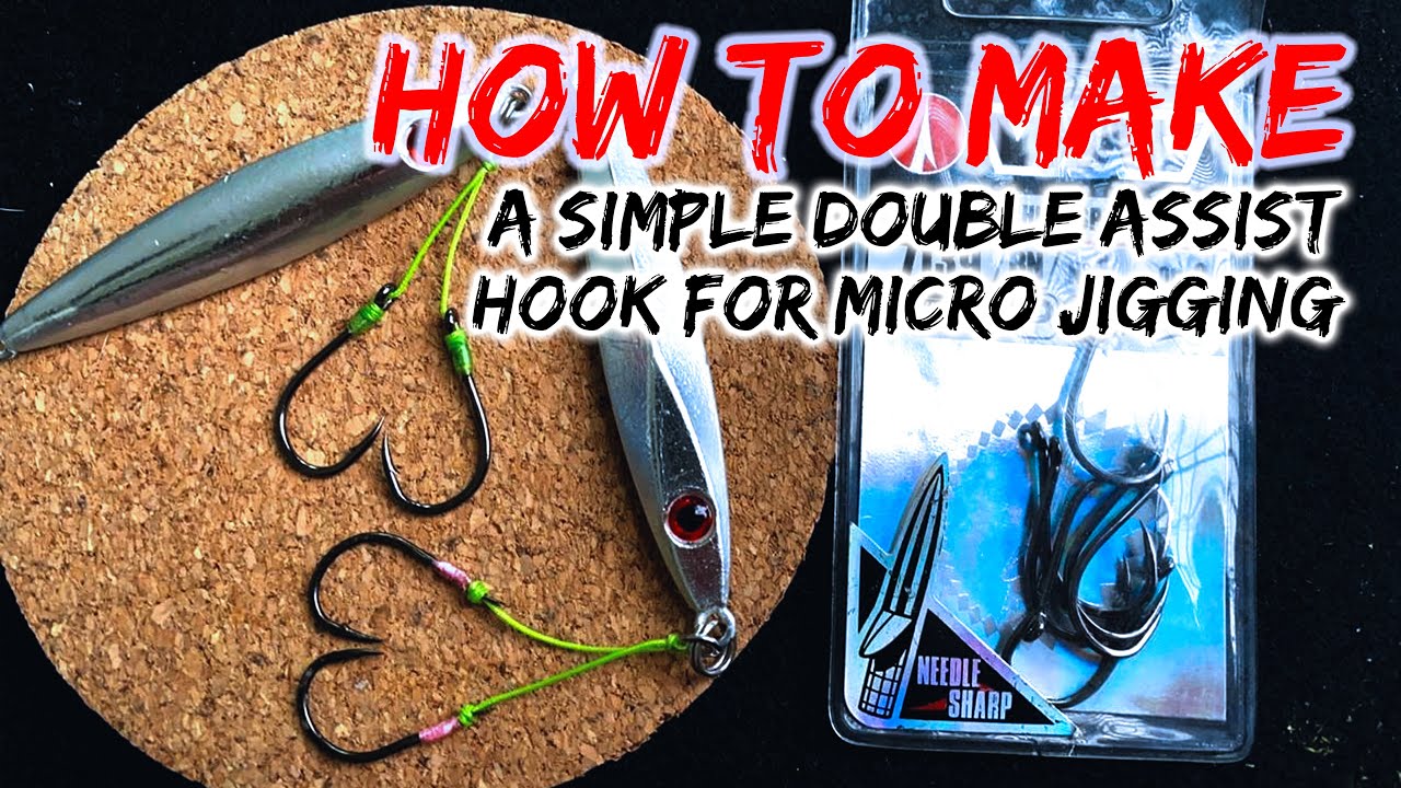 HOW TO MAKE A SIMPLE DOUBLE ASSIST HOOK FOR MICRO JIGGING