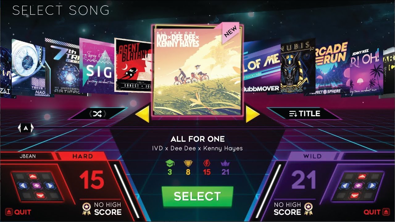 [StepManiaX] All For One (HARD/WILD)