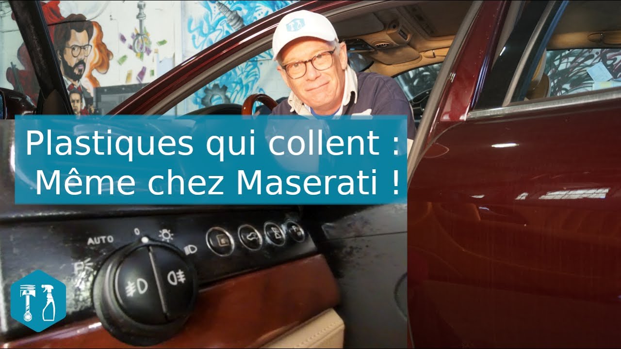 Nettoyer les plastiques qui collent