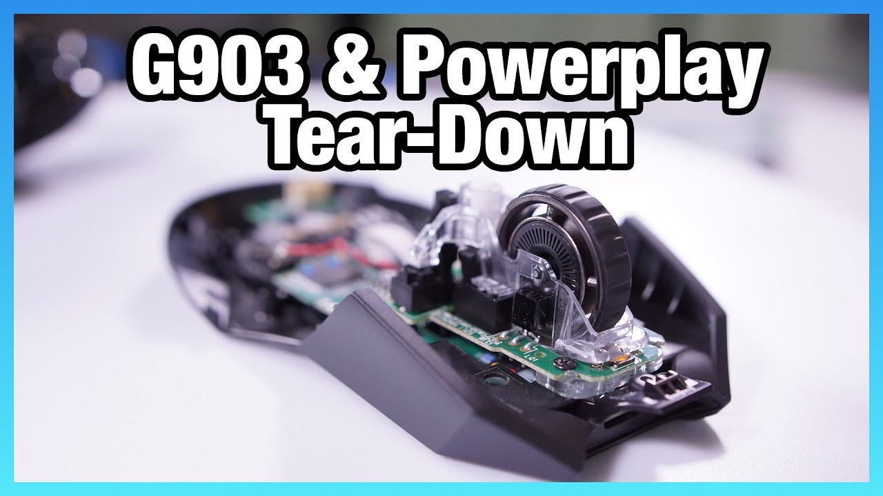 Logitech G903 + Powerplay Wireless Charging Tear-Down