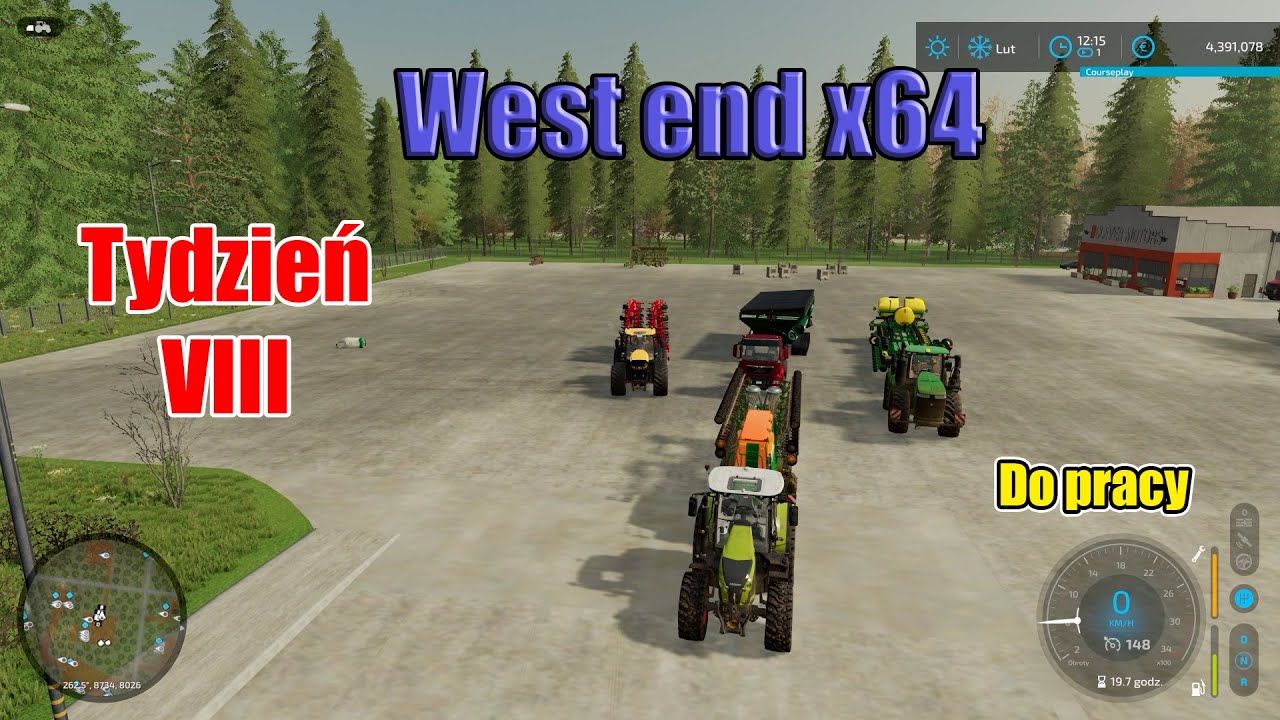 West End x64 FS22 największa mapa do fs22 chwila przed przerwą