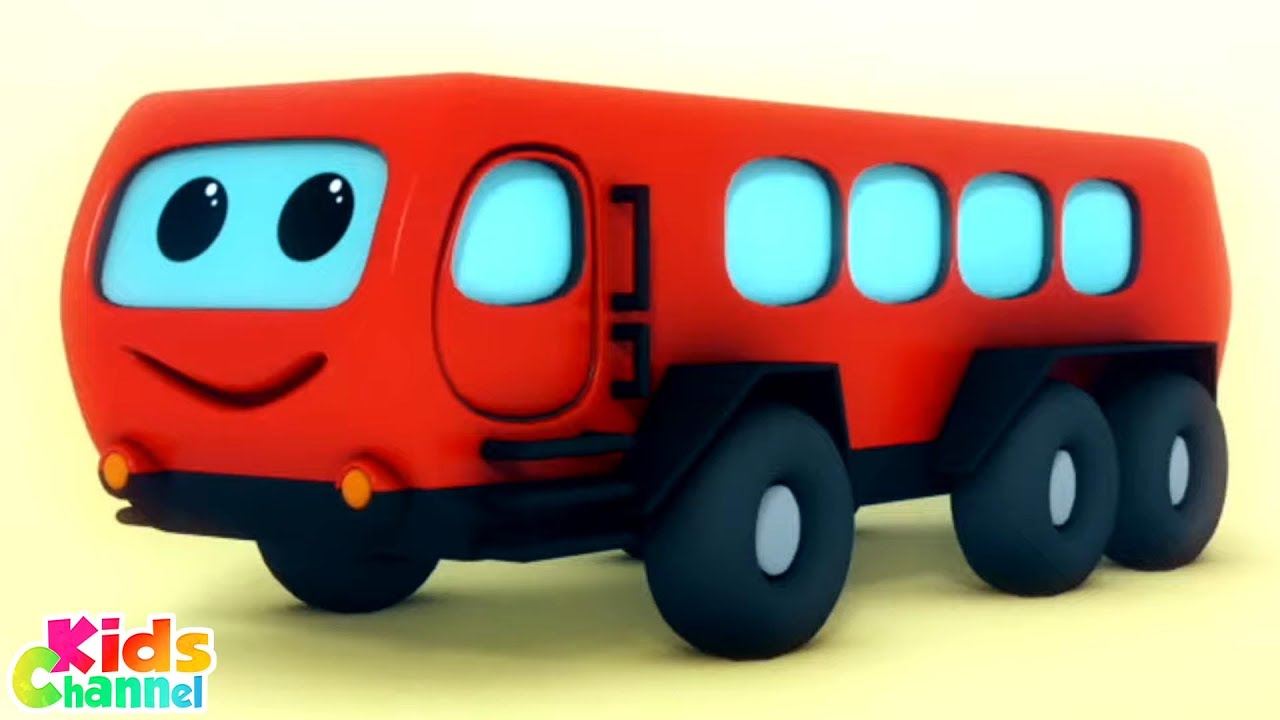 Terra Bus, Formation And Uses, Car cartoon Videos for Children by Kids Channel