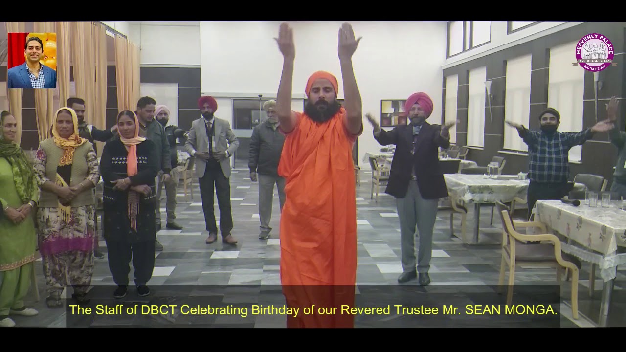 Celebrating Birthday of our Revered Trustee Mr. SEAN MONGA Son of Mr. Anil K. Monga Hon'ble Chairman