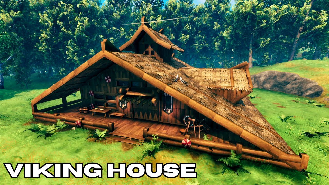 Valheim: Viking House Build Tutorial.