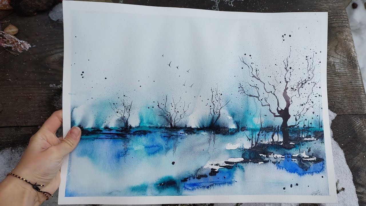 Kritzelkino Nr 1: Aquarellmalen mit der Roiberhexe