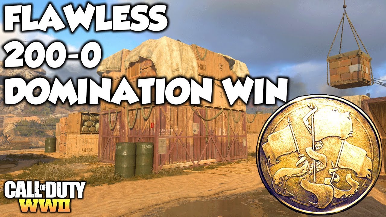 *FLAWLESS* 200-0 DOMINATION WIN in COD WW2! - FLAWLESS DOMINATION WIN (COD WW2)