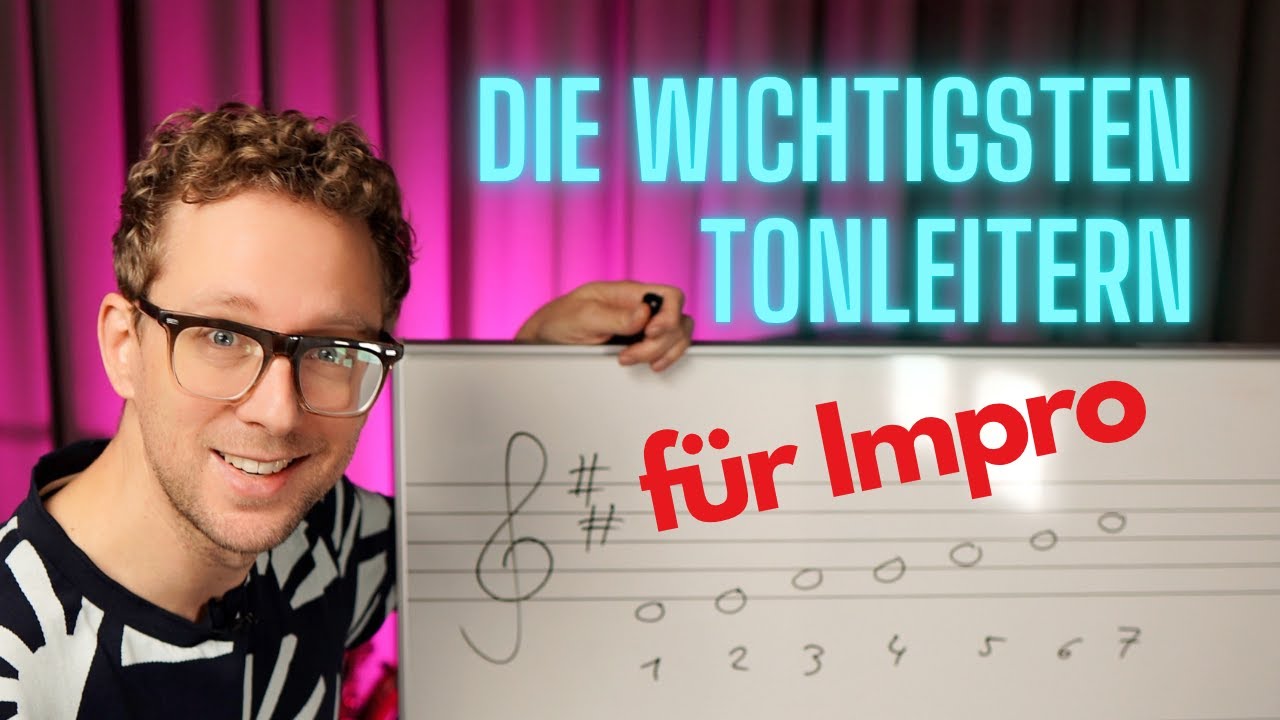 Keine Angst vor Dorisch & Mixolydisch - Wie du mit nur 5 Tonleitern (fast) alles spielen kannst