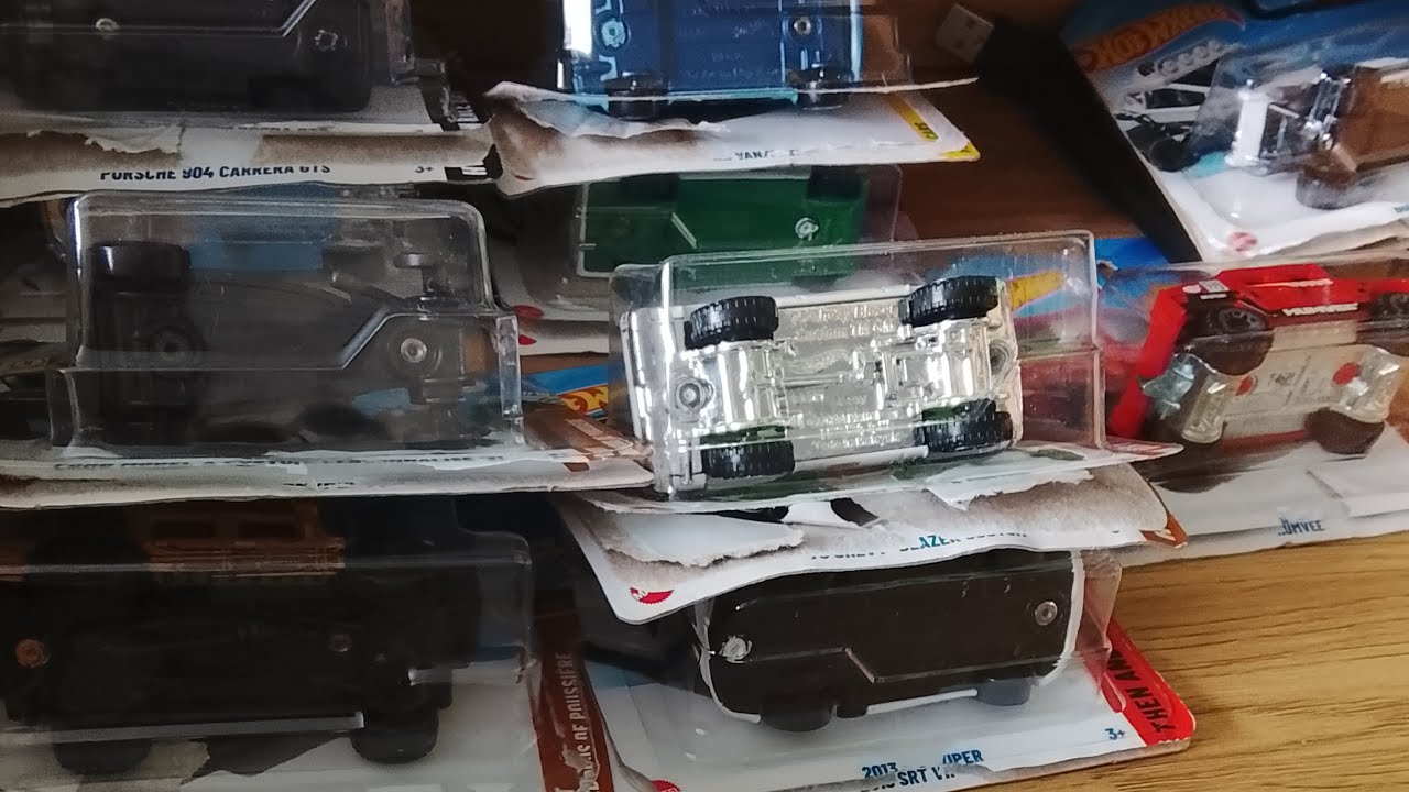 I got ten Hot wheels 