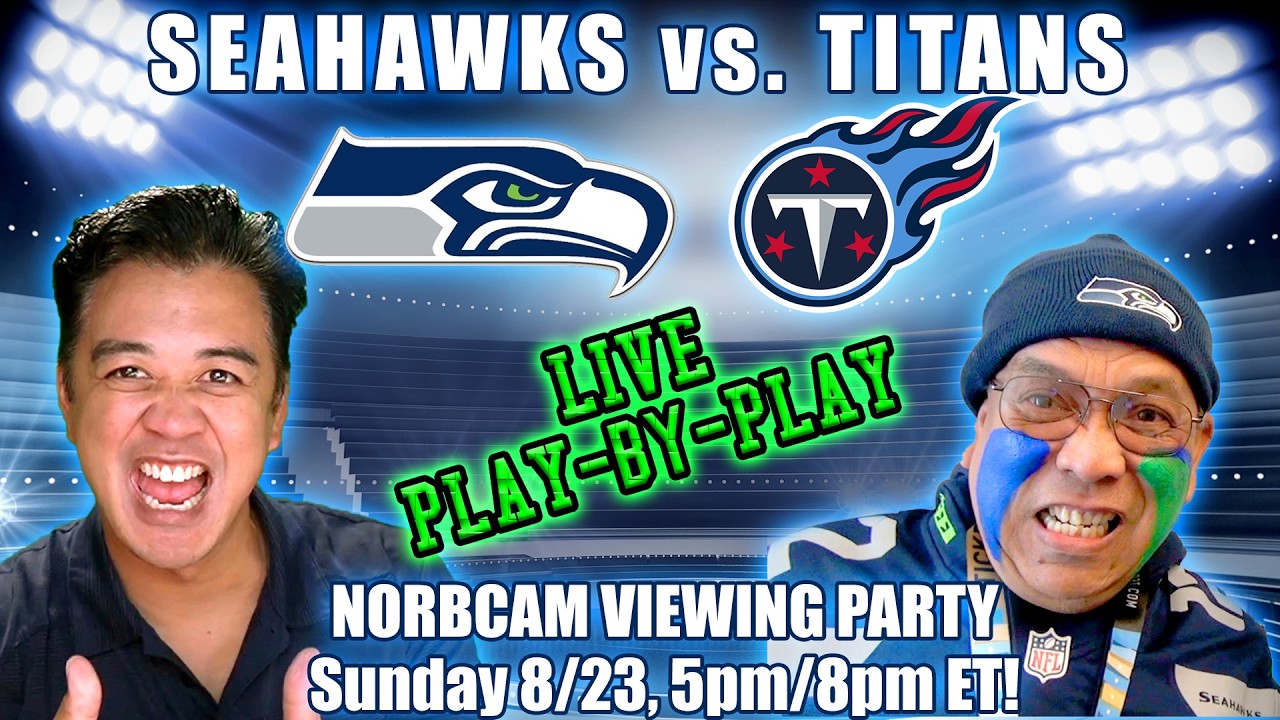 Seahawks vs Titans: LIVE REACTION & PLAY-BY-PLAY