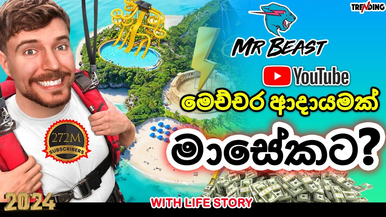 mrbeast monthly income youtube I mrbeast monthly income sinhala I MrBeast Case Study