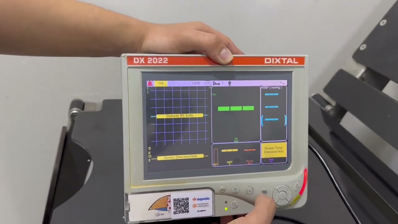 Treinamento do Monitor Multiparâmetros Dixtal DX2022