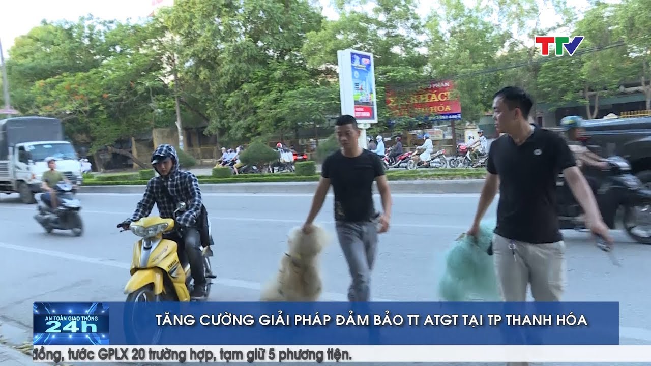 Thành phố Thanh Hóa tăng cường giải pháp đảm bảo an toàn giao thông