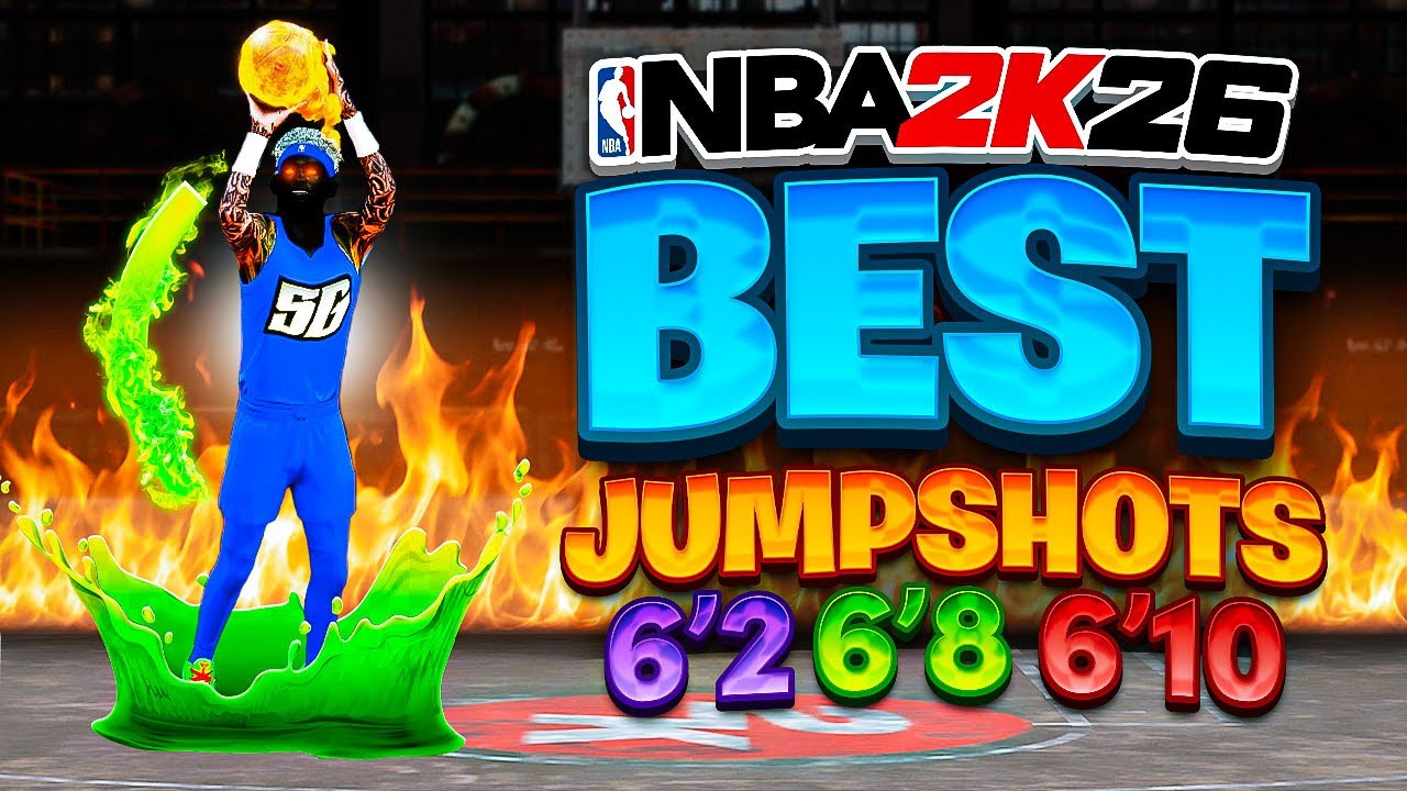 BEST JUMPSHOTS for ALL BUILDS + 3PT RATINGS in NBA 2K26! BEST SHOOTING TIPS! FASTEST JUMPSHOT 2K26!
