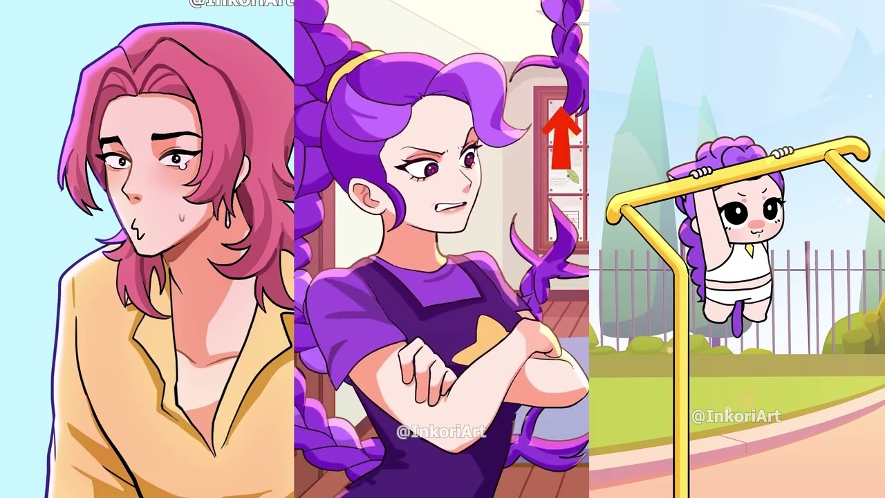 Kpop Demon Hunters x Poppy Playtime Chapter 5 | Jinu & Rumi Lily Lovebraids & Pomni