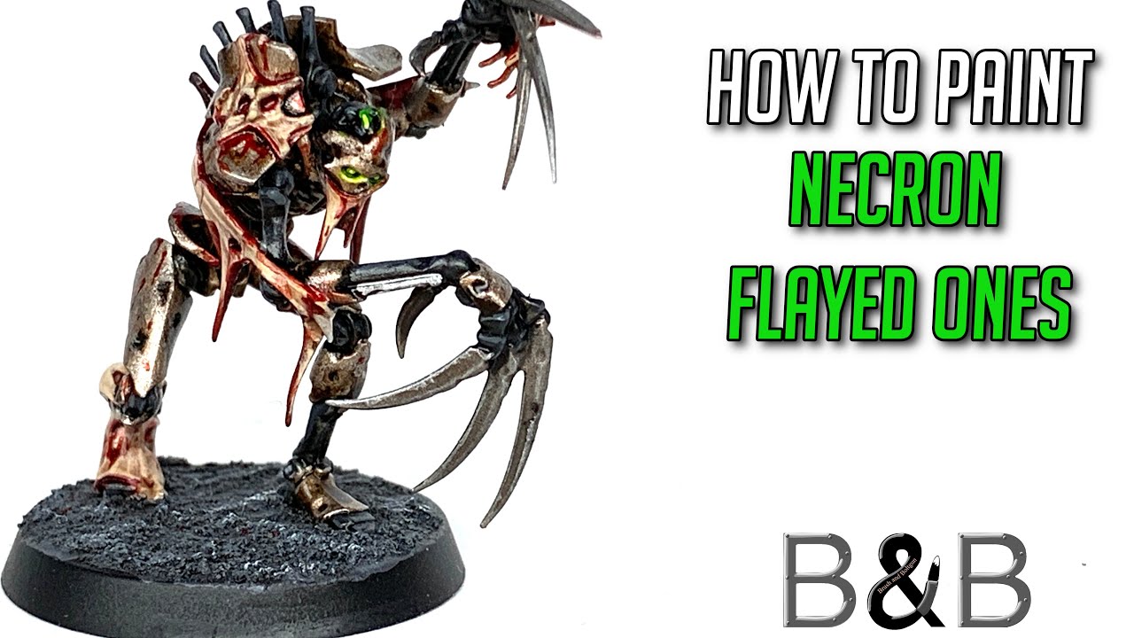 How to paint Necron Flayed Ones