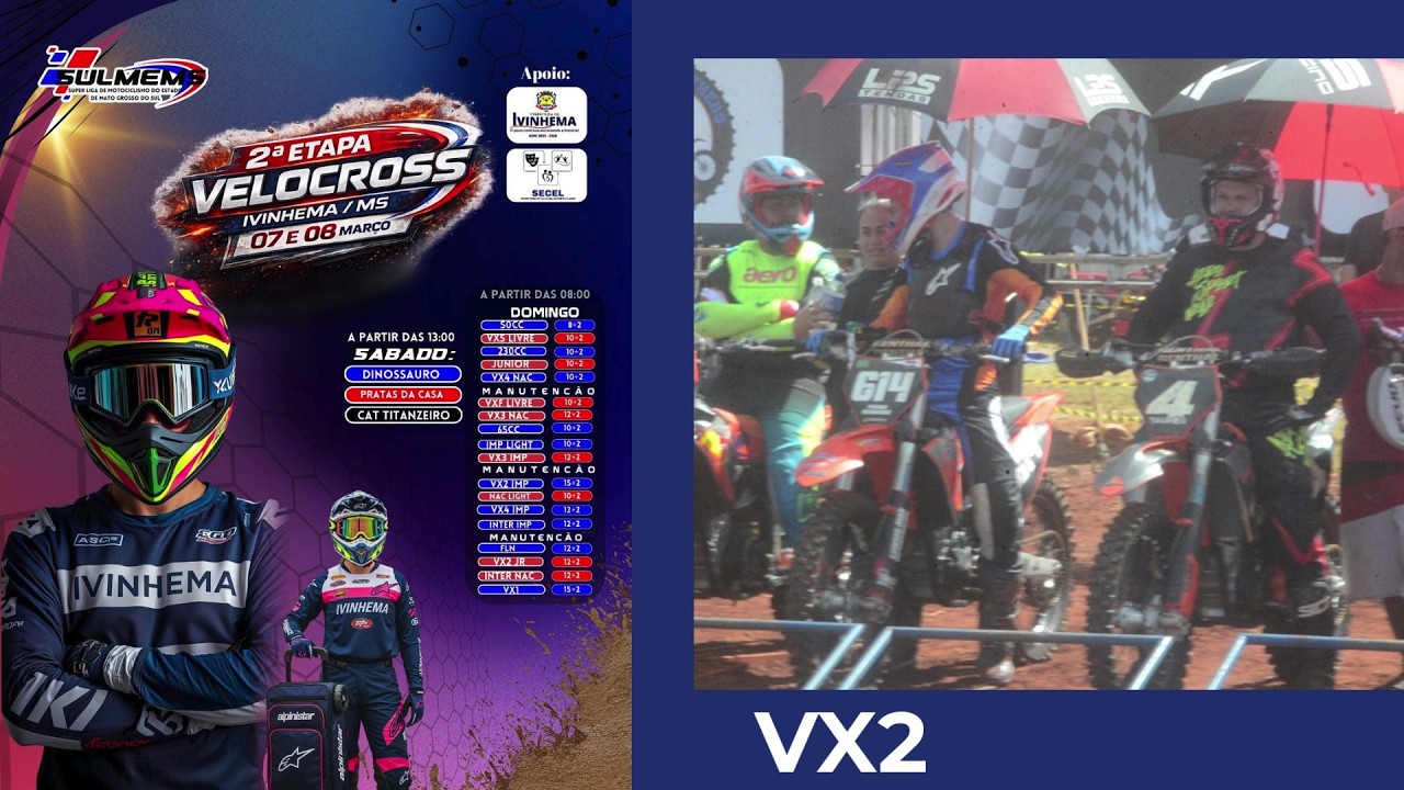 VX2 em Ivinhema pela Sulmems 2026