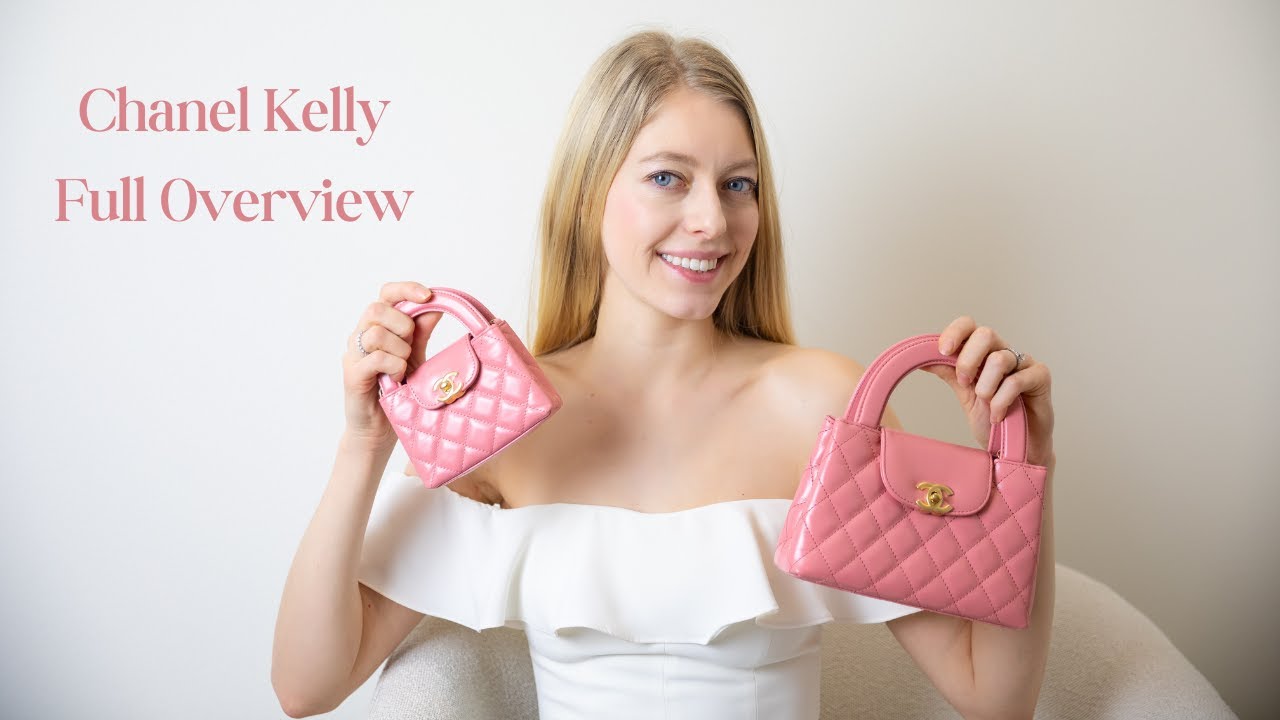 Chanel Kelly Bag In Depth Overview, Size Comparison and Try On