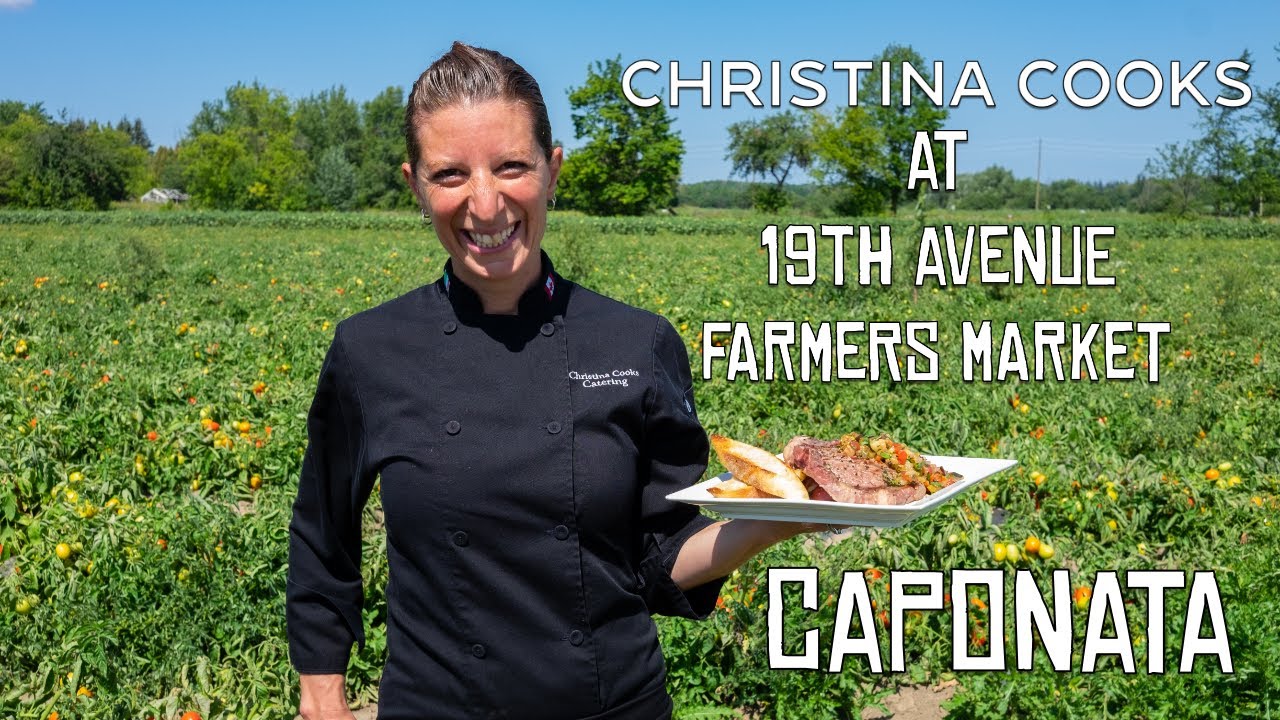 Caponata - Christina Cooks at 19th Avenue Farmer's Market