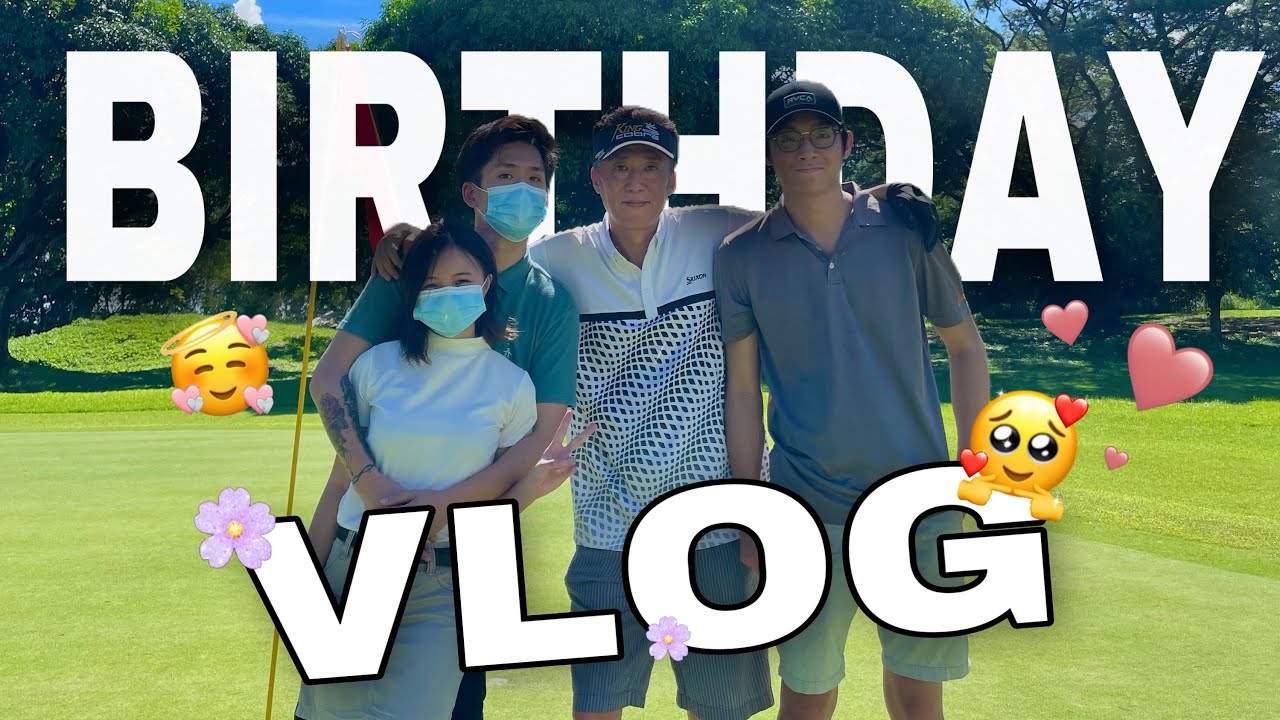 BIRTHDAY VLOG! (It's Bummy's Bday! @ KC Filipinas Golf Club ⛳️😍🌸) | Stef & Kev Vlogs