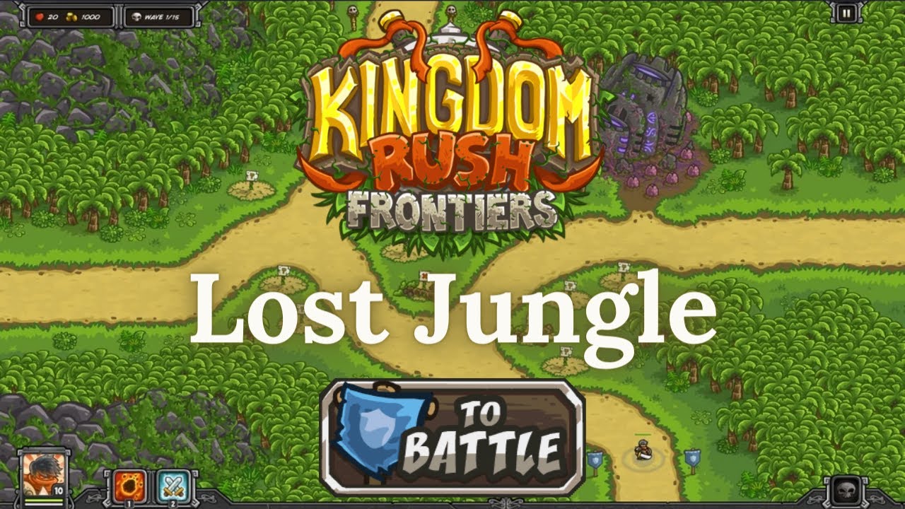 Kingdom Rush Frontiers - LOST JUNGLE - Campaign (VETERAN)