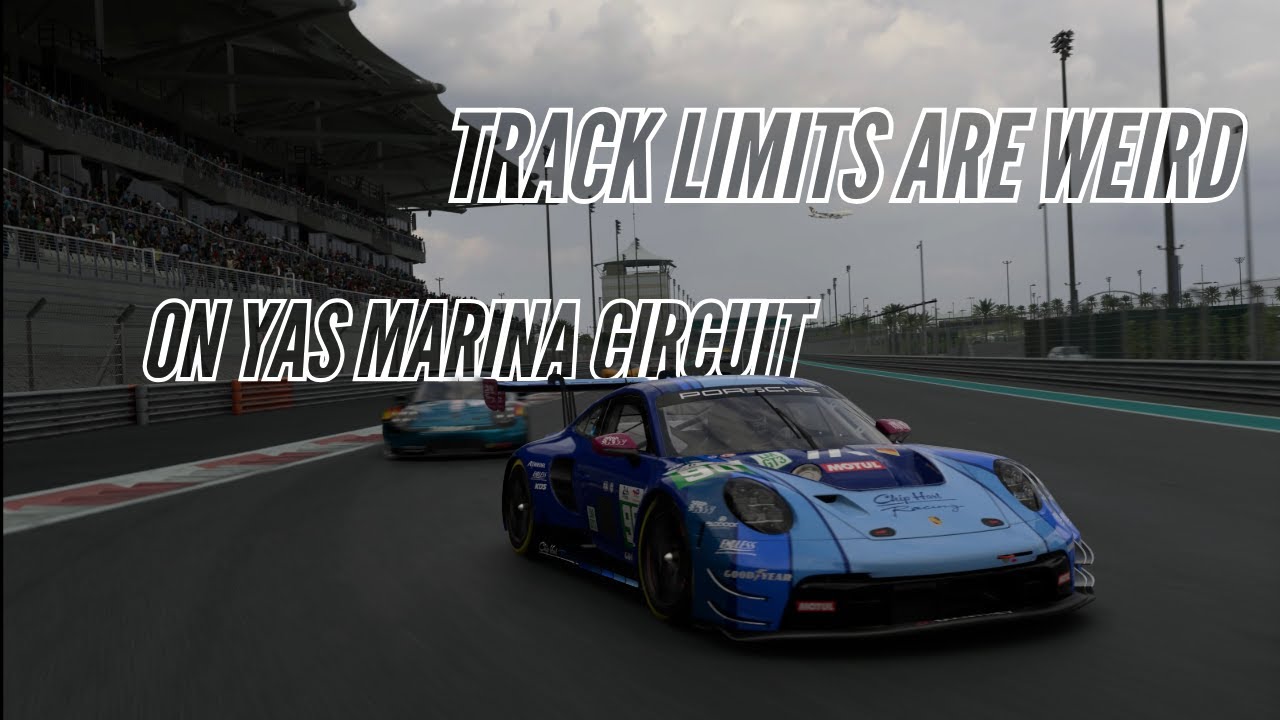 Track Limits are weird on Yas Marina Circuit | Gran Turismo 7 Multiplayer