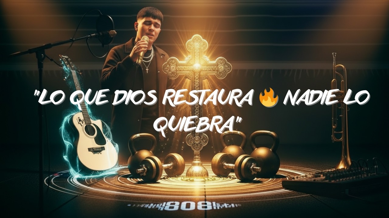CON CRISTO VOY 🔥✝️ Corrido Tumbado Cristiano | Testimonio Real | Motivación GYM