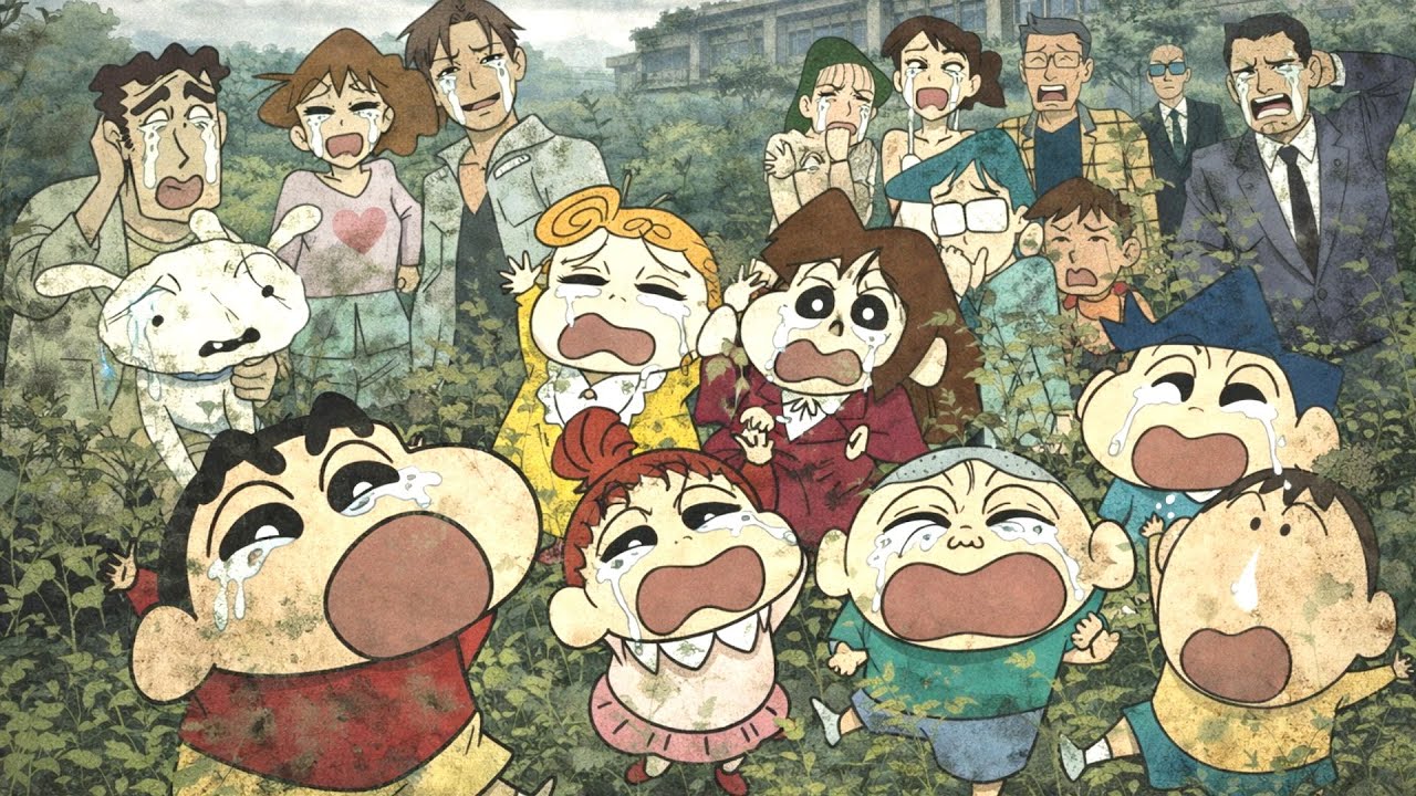 クレヨンしんちゃんの世界が廃墟になったら...キャラクターが消えた世界【マニアックバージョン】