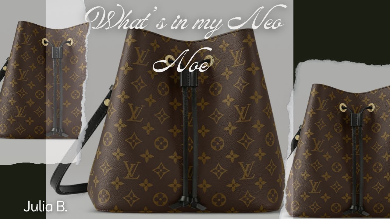 What’s in my bag/ What’s in my purse Louis Vuitton NeoNoe