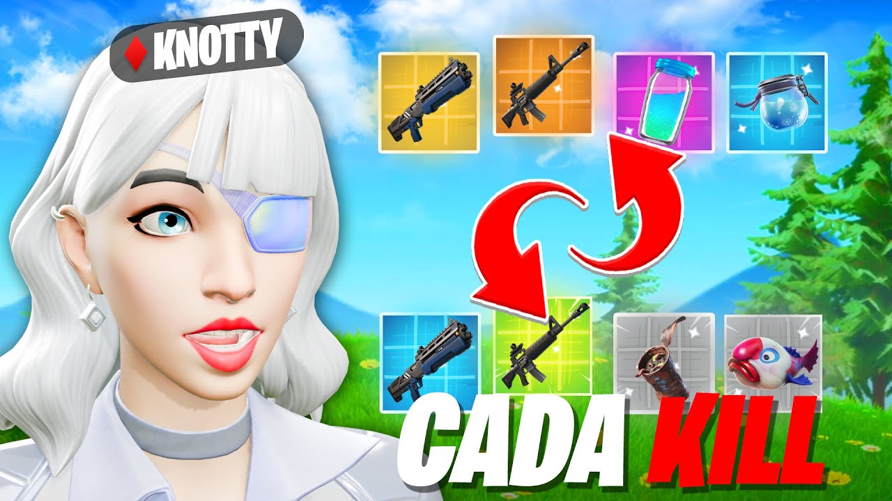 Fortnite pero con cada kill cambio de loot