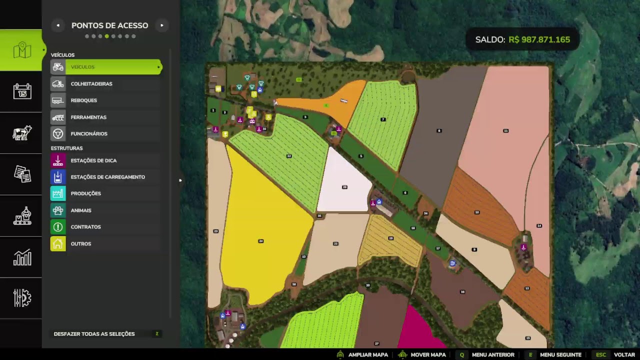 ESSE MAPA DO BRASIL É INCRÍVEL: O Melhor Mapa Brasileiro - Farming Simulator 25...